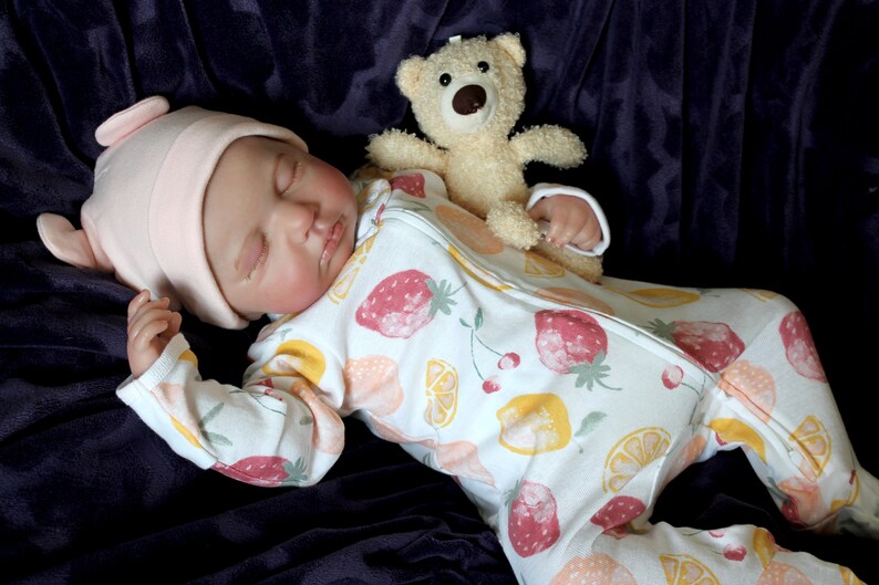 Newborn REBORN BABY DOLL Realistic 20 inch 8 Pounds Heavy Life Size Real Weighted Vinyl Cloth Body Kids Childs First Play Dolls 6/7 Pounds
