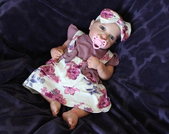 Weighted Reborn Baby Doll: 20-inch Lifelike Girl/Boy Doll, 6 lbs