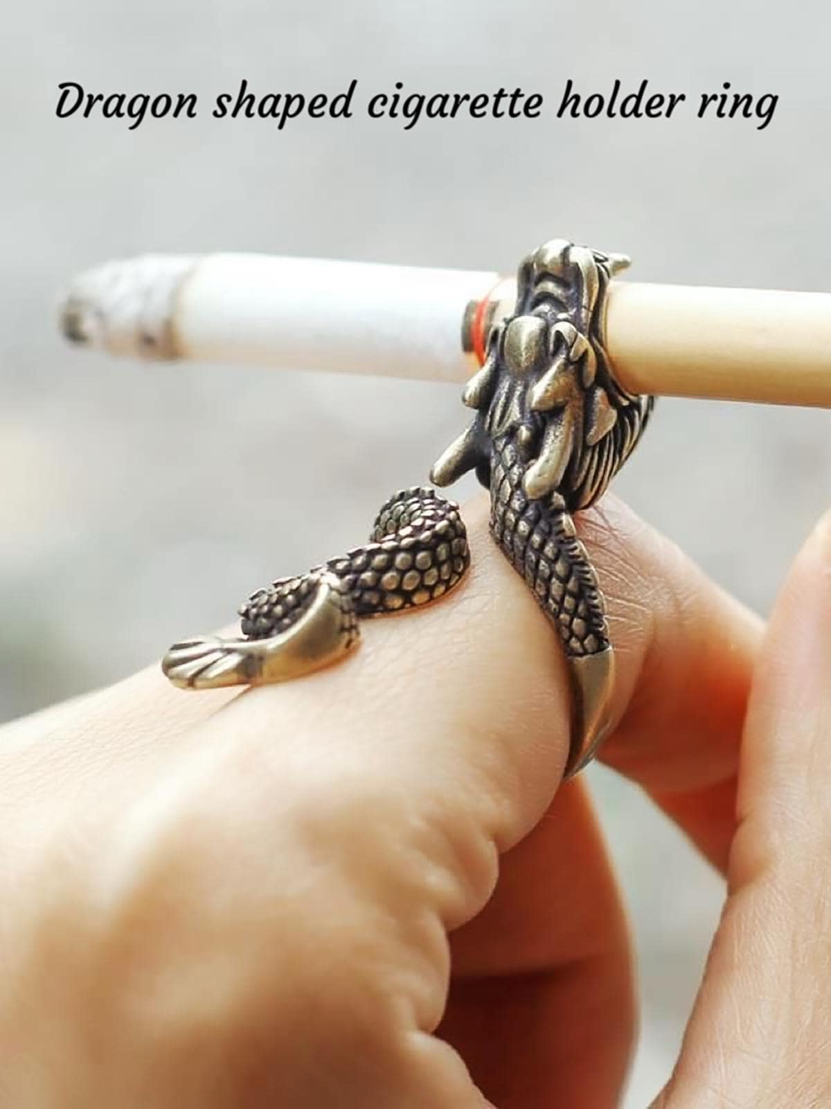 cigarette ring size Cigarette Holder Ring