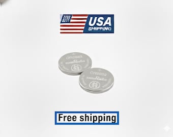 CR 2032 3v battery, expires 2031, MURATA, free US shipping. 2 pc