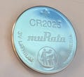 CR 2025 3v battery, expires 2031, MURATA, free US shipping.