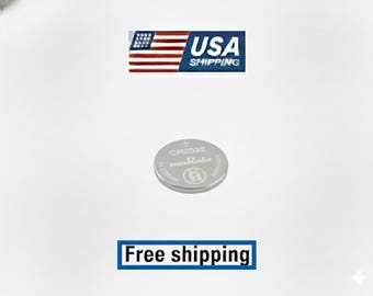 CR 2032 3v battery, expires 2031, MURATA, free US shipping. 1 pc same day shipping.