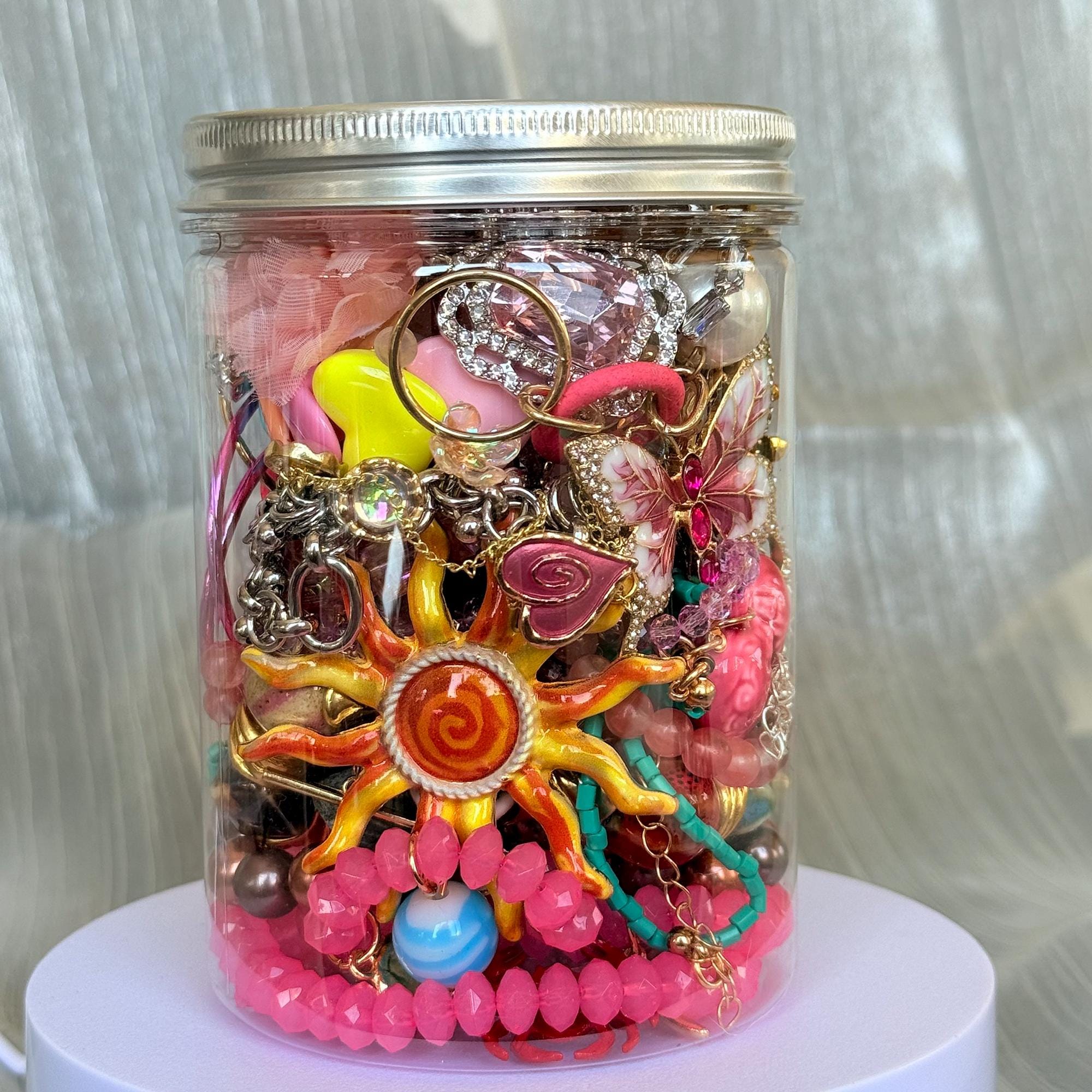 Mystery Jewelry Jars Pink - Etsy