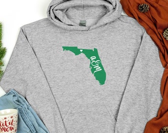 FAMU Hoodie| Florida A&M Hooded Sweatshirt | Green Florida