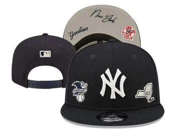 New York Yankees Baseball Cap: 100% Cotton, Adjustable Snapback, Streetwear Style