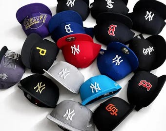 New Era MLB Official Cap: NY Yankees, LA Dodgers, Fitted, Snapback, Adjustable Hat