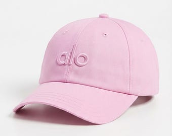 Alo Yoga Pink Off Duty Cap Unisex Minimalist Adjustable Baseball Hat