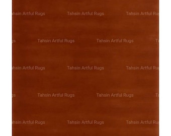 Roestoranje massief handgetuft tapijt – modern minimalistisch tapijt voor woonkamer en slaapkamer – aangepast formaat luxe effen wollen vloerkleed 8 x 10 9 x 12 vloerkleed