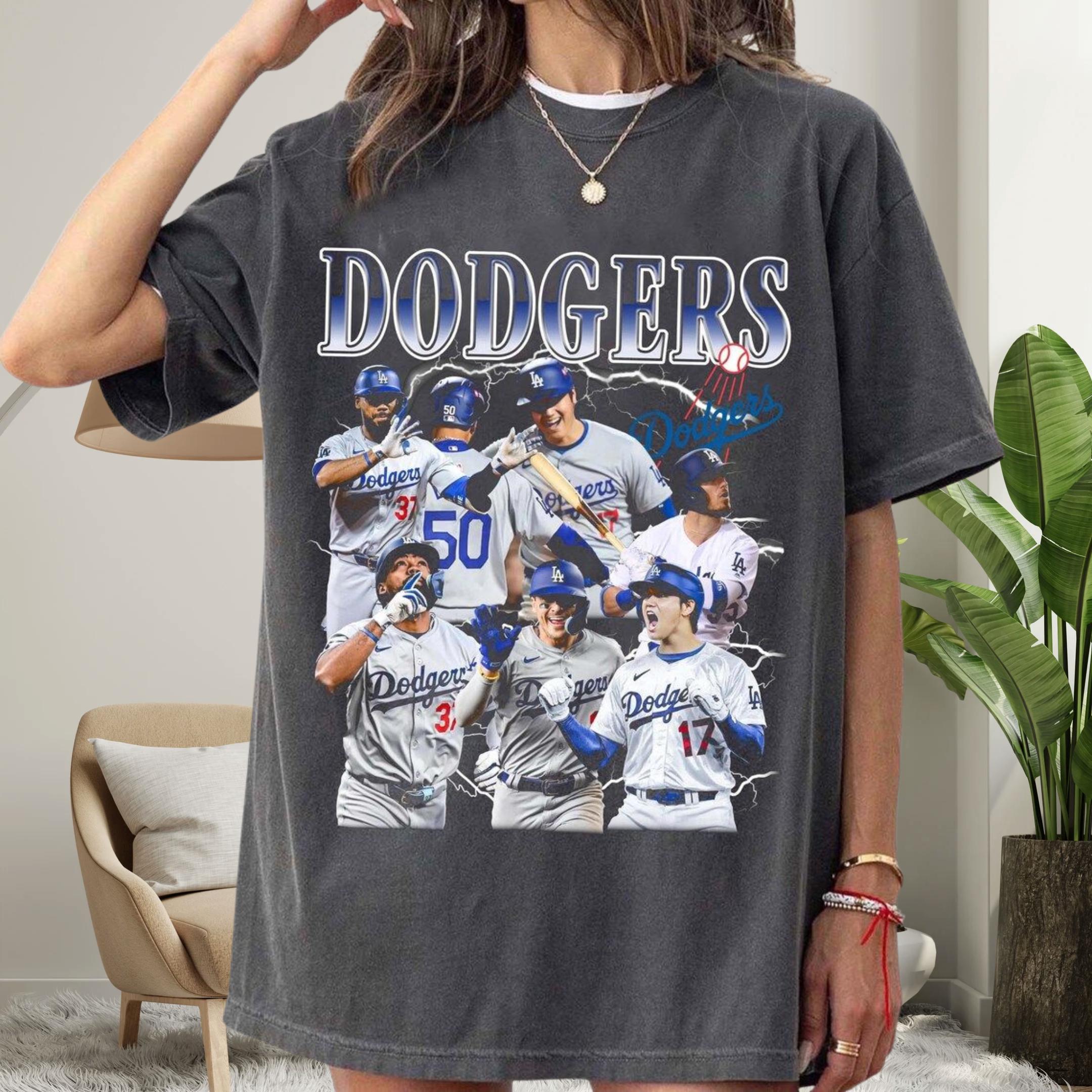 Dodgers retro tshirt - Etsy 日本