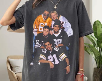 Backstreet Boys Millennium Inspired Vintage T-Shirt – 90s Boy Band Graphic Tee on Comfort Colors 1717, Y2K Pop Music Fan Shirt