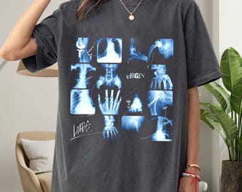 Lorde Ultrasound Tour Inspired Vintage T-Shirt – Indie Pop Concert Graphic Tee – Alternative Music Fan Shirt on Comfort Colors 1717