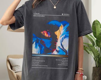 Lorde Melodrama Album Vintage Inspired Shirt – Ultrasound Tour Style Graphic Tee – Indie Pop Fan Shirt – Printed on Comfort Colors 1717