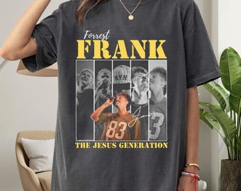 Forrest Frank Jesus Generation Tour Inspired T-Shirt – Vintage Christian Music Tee – Comfort Colors 1717 Washed Graphic Shirt