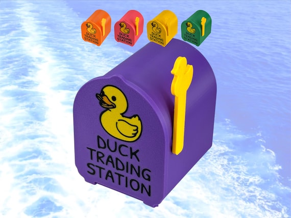 Cruise Duck Trading Mailbox Door Magnet | Themed cabin door decoration to trade rubber ducks