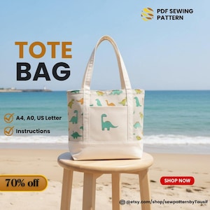 Tote Bag | Sewing Pattern | personalized gift | Christmas gift | wedding gifts | digital download