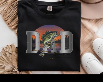 Camiseta de pesca para papá / Camiseta de pesca para el Día del Padre
