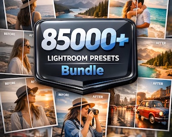 85,000+ Lightroom Presets Bundle | Mobile & Desktop | One-Click Photo Editing | All Styles | Instant Download, Lightroom Presets Kit