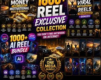 1800+ AI Reels Bundle Talking Object Videos Faceless TikTok Instagram YouTube Shorts Ready To Post PLR MRR Resell Rights , Creator Contents