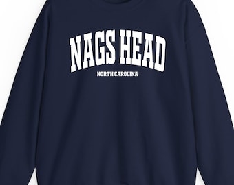 Nags Head North Carolina Sweatshirt hoodie t-shirt: Outer Banks Coastal Beach Sailing Souvenir Gift