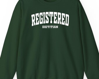 Registered Dietitian Nutrition Expert sweatshirt hoodie: Healthy Eating Science Gift, RD Profession Apparel