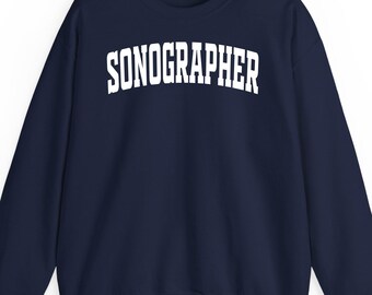 Sonographer Ultrasound Tech sweatshirt hoodie and t-shirt: Medical Imaging Specialist Gift, Diagnostic Apparel