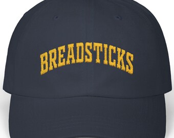 Breadsticks Cap Hut Stickerei: Italienischer Feinschmecker Vorspeisen Snack Küche Geschenk