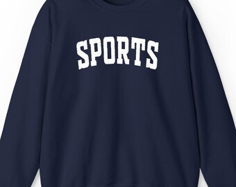 Embroidered Sports sweatshirt and hoodie: Team Athletic Training Motivation Gift, Workout Apparel