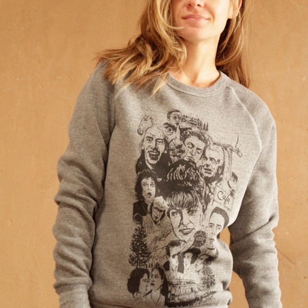 TWIN PEAKS - Sweat-shirt DAVID lynch super doux revival 90's