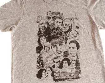 TWIN Peaks AGENT COOPER & the whole gang T-shirt xs-xl