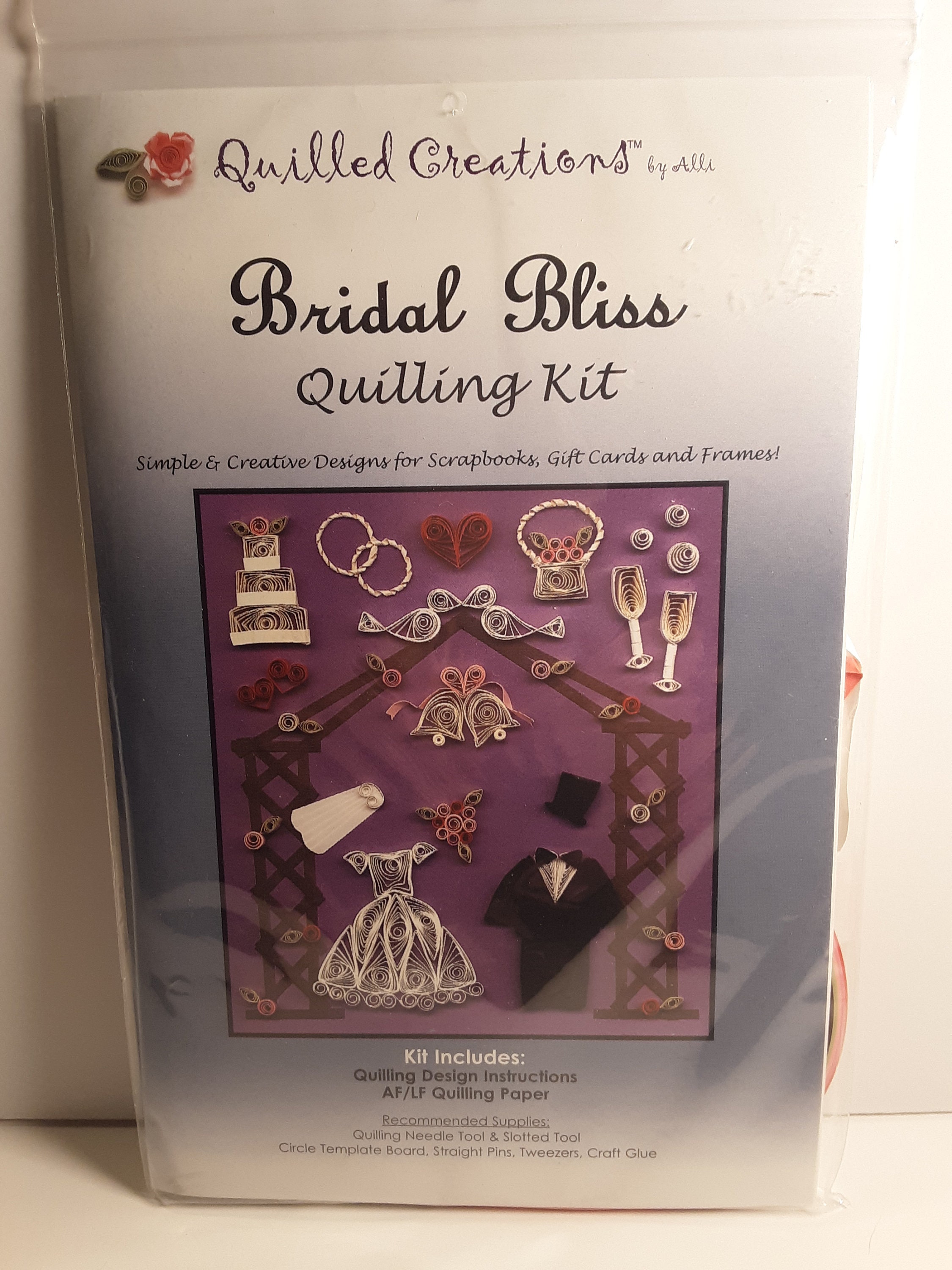 Quilled Creations 415 Quilling Kit Bridal Bliss, Multi