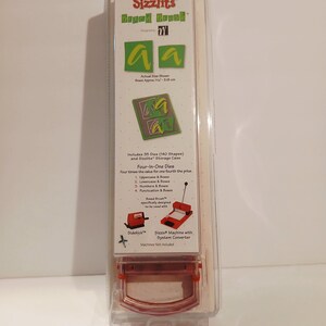 Sizzix Sizzlits Boxed Brush Alphabet Die Set With Case – 35 Dies