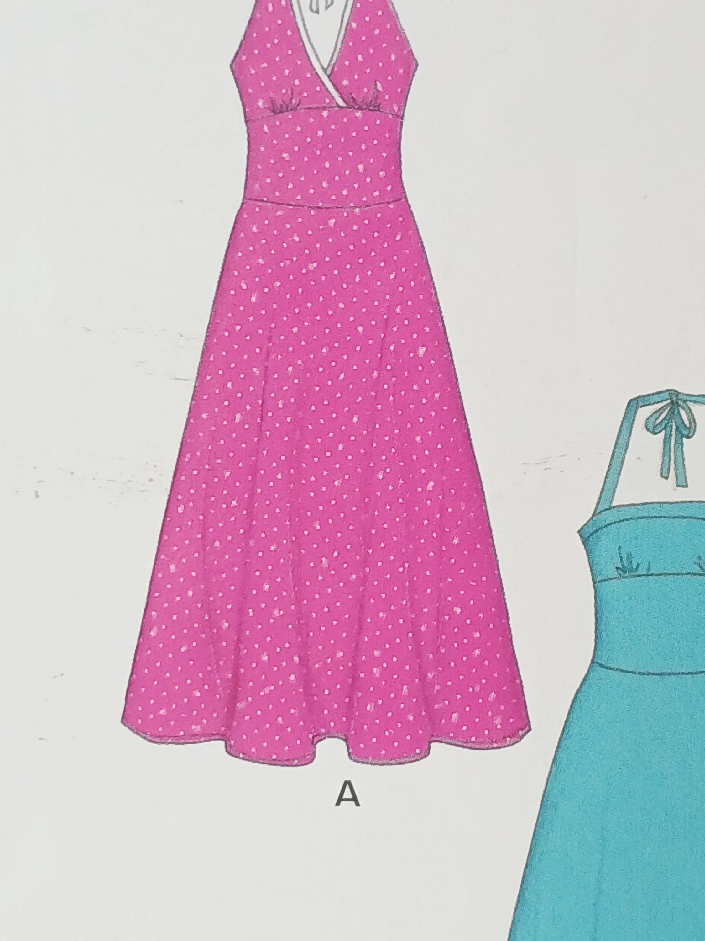 New Look 6557 Easy Dress Sewing Pattern Size A 8–18 - Etsy