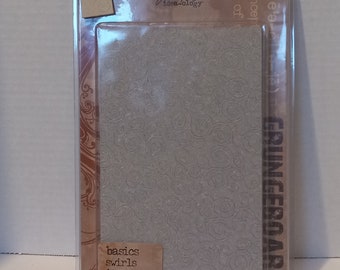 Tim Holtz Basic Swirls Chipboard - 10 Sheets (5x8)