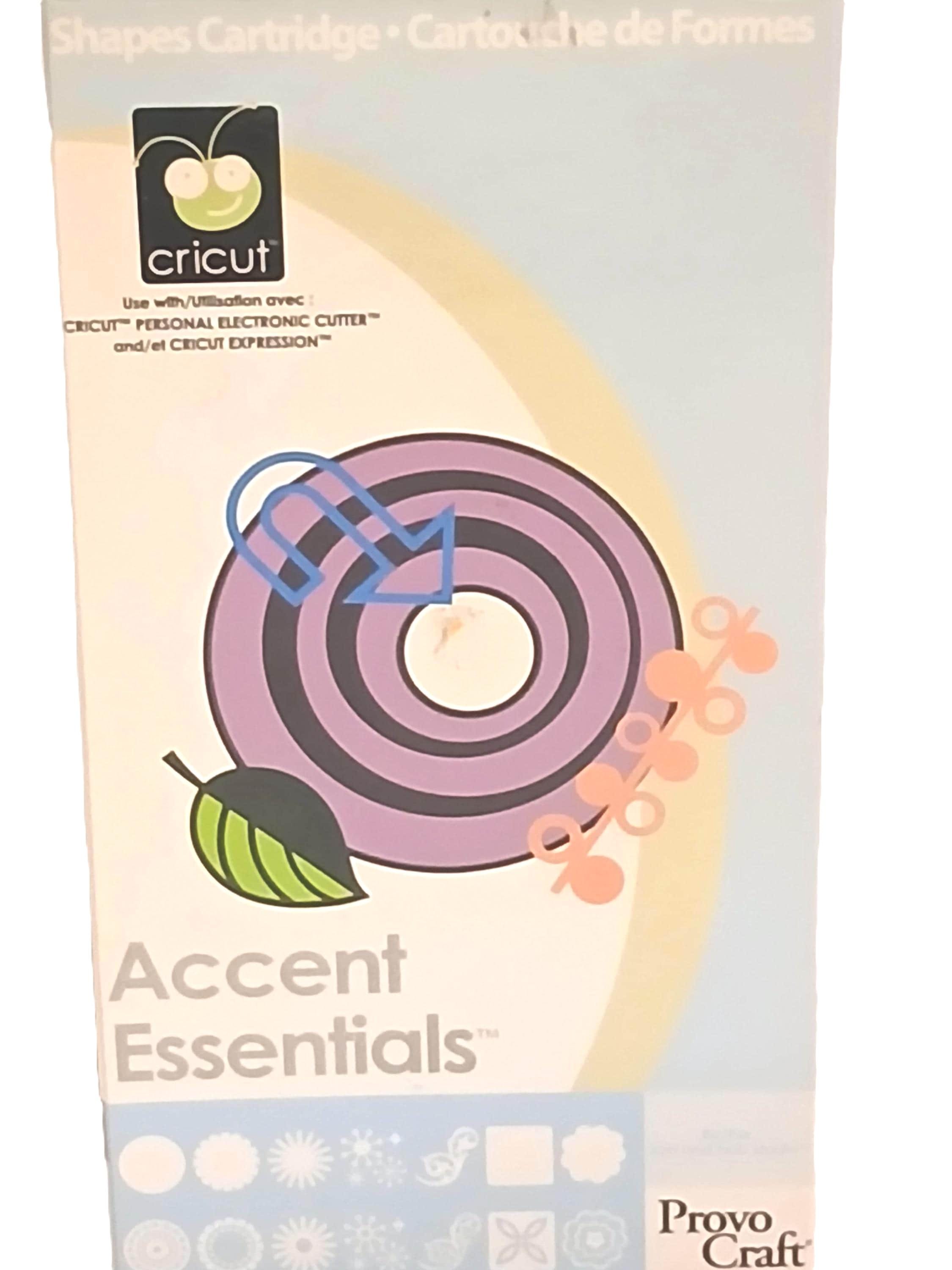 Cricut Accent Essentials Shapes Cartridge - Etsy