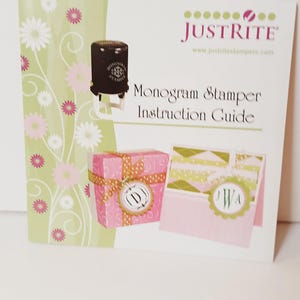 Jeu de tampons rectangulaires JustRite Harmony Deux tampons classiques 1-3/8x3-1/2 et 2-3/8x5-1/2 Artisanat et cartes