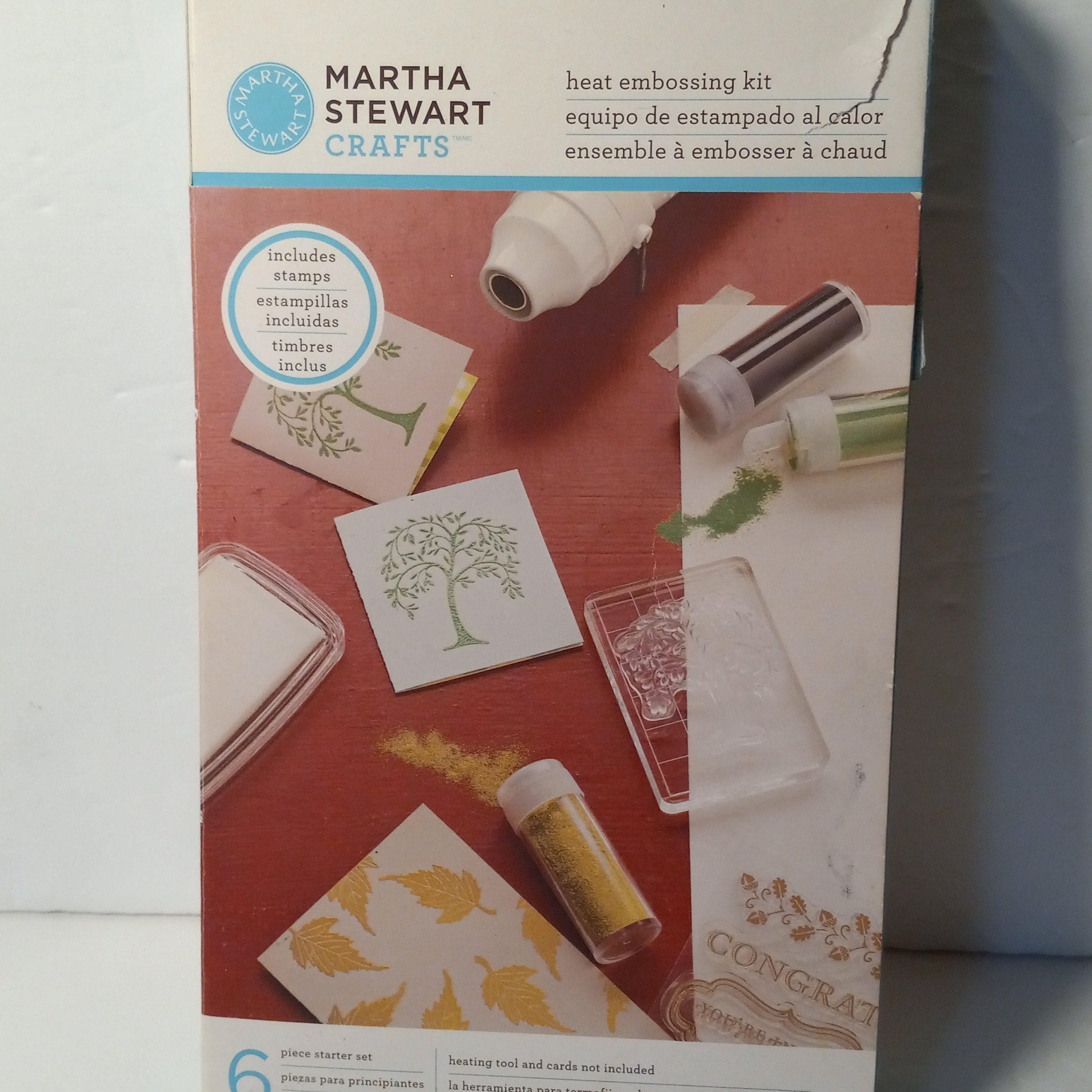 Martha Stewart Crafts Heat Embossing Kit Embossing Powder Etsy