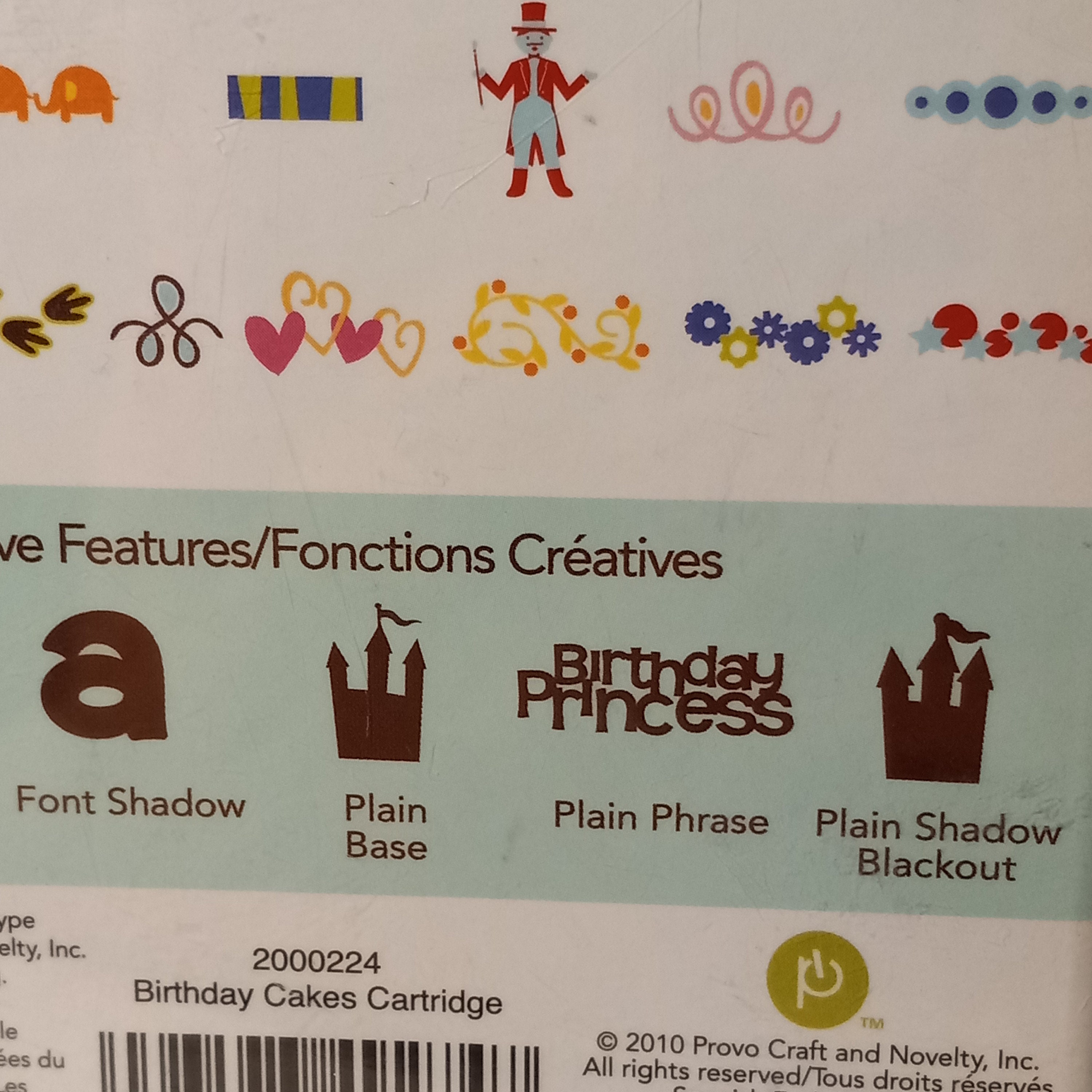 Cricut Cake 'birthday Cakes Cartridge Etsy