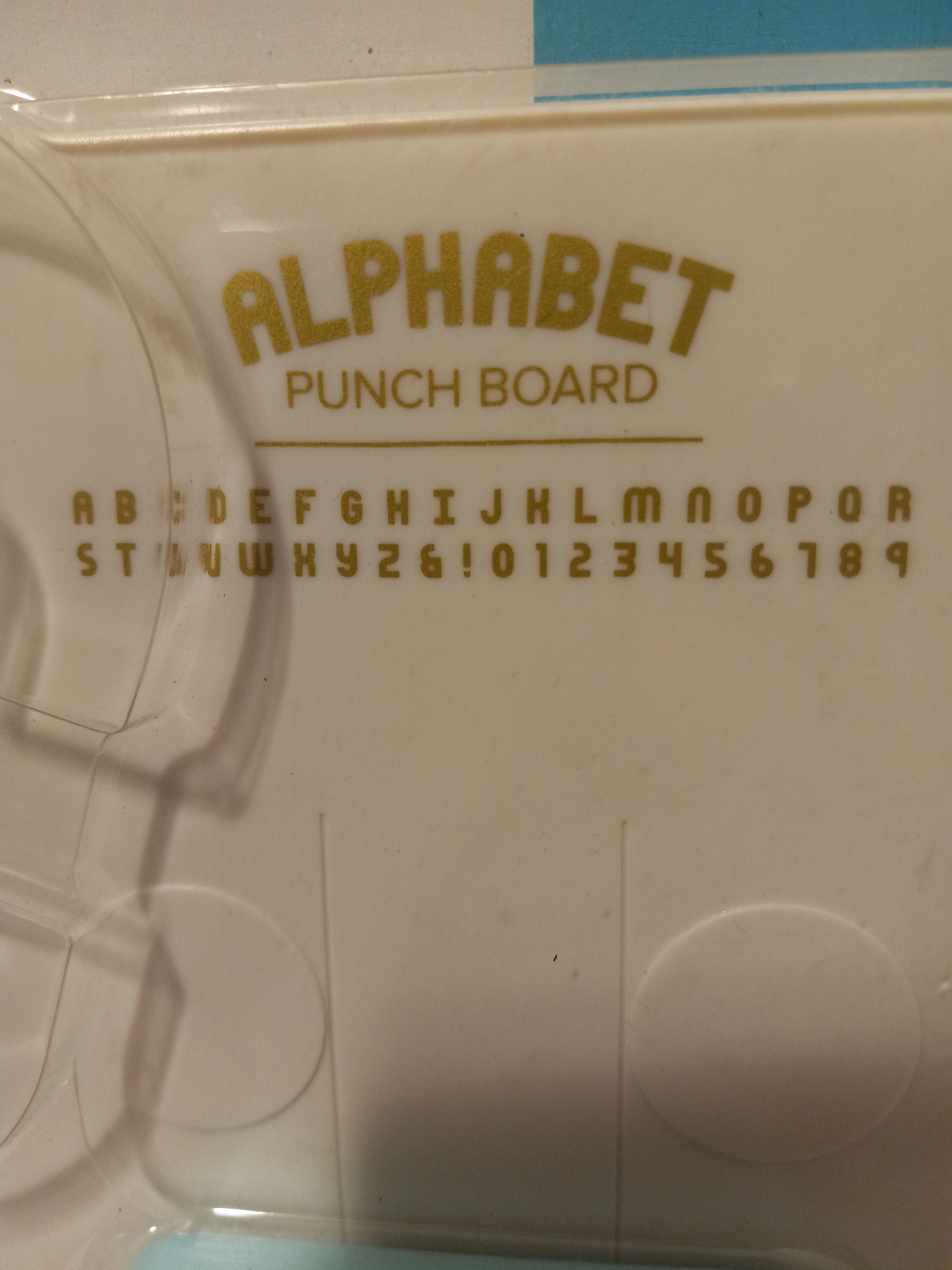 We R Memory Keepers Punch Board Alphabet 3 Inch Alphabet Etsy