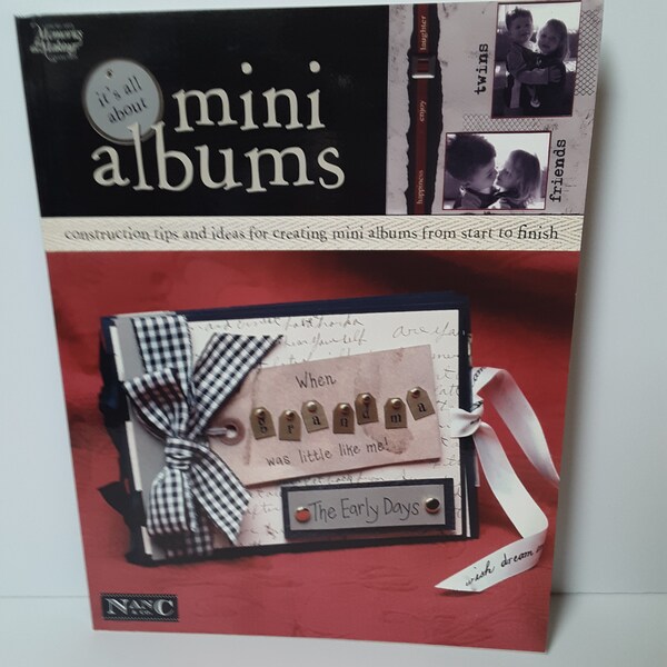 Chipboard Mini Album Etsy