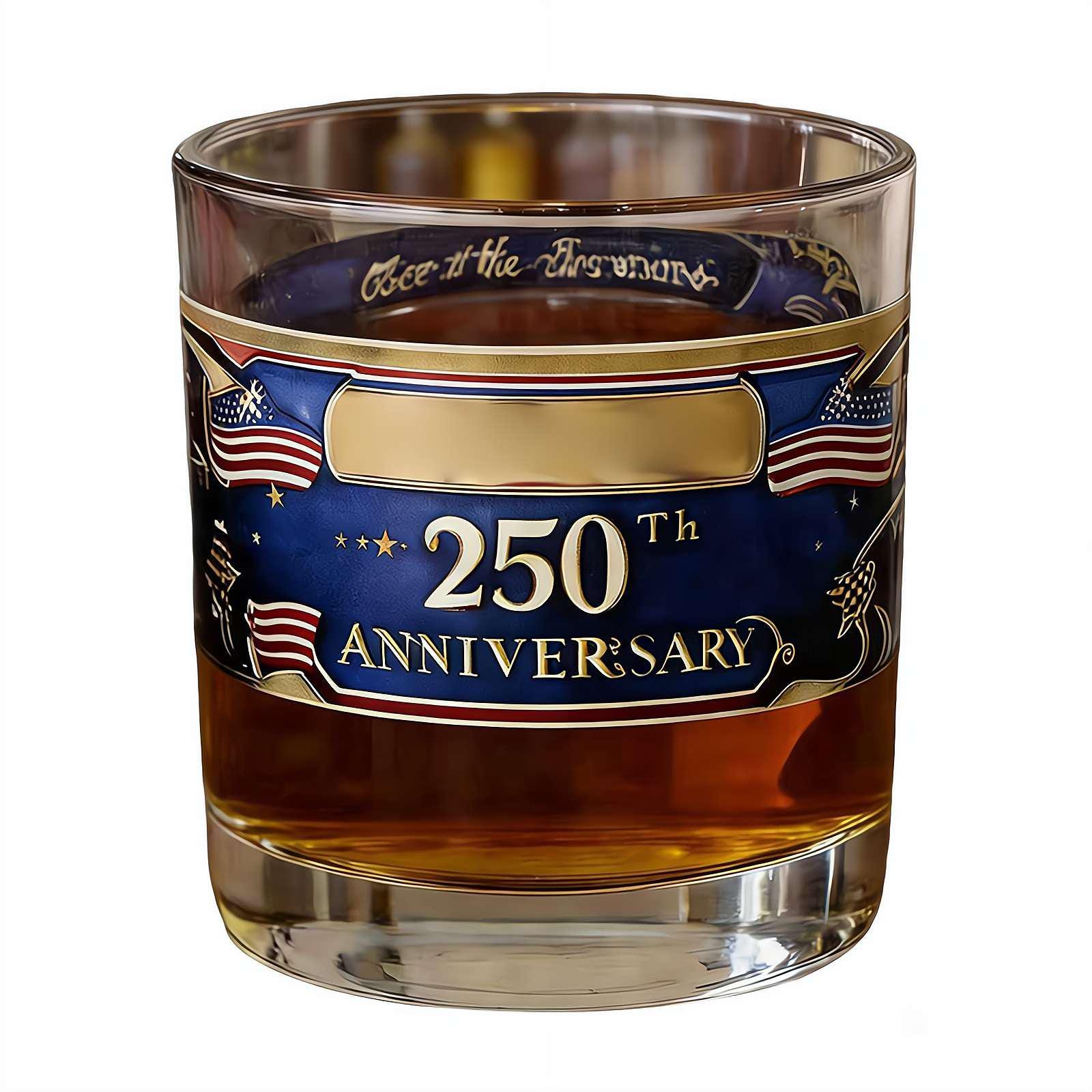 250TH Anniversary U.S.A. Commemorative Whiskey Bottle, 1776-2026
