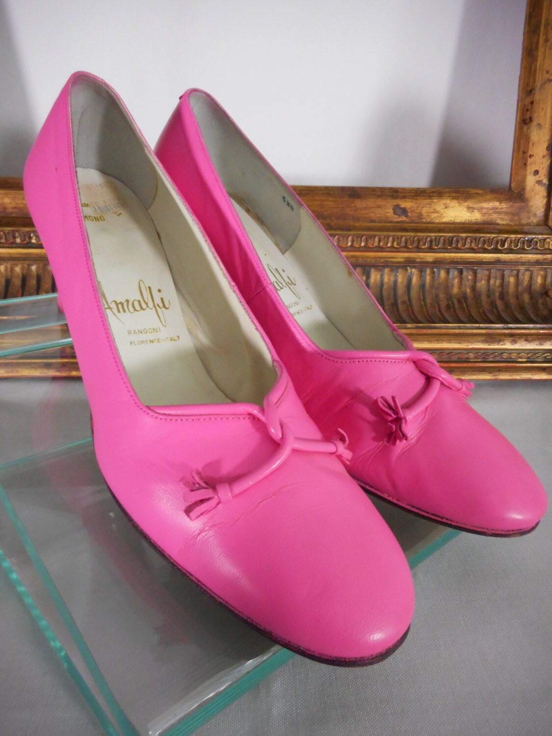 pink pumps size 5