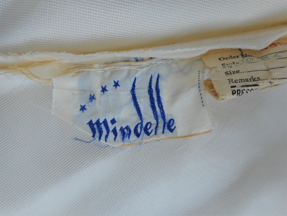 Vintage 1950's Mindelle Ivory Wedding Dress - Siz… - image 5