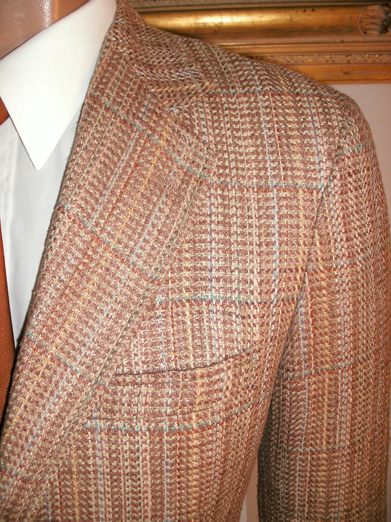 Vintage 1980's Eljo's Brown Sportcoat - Size 40 - image 2