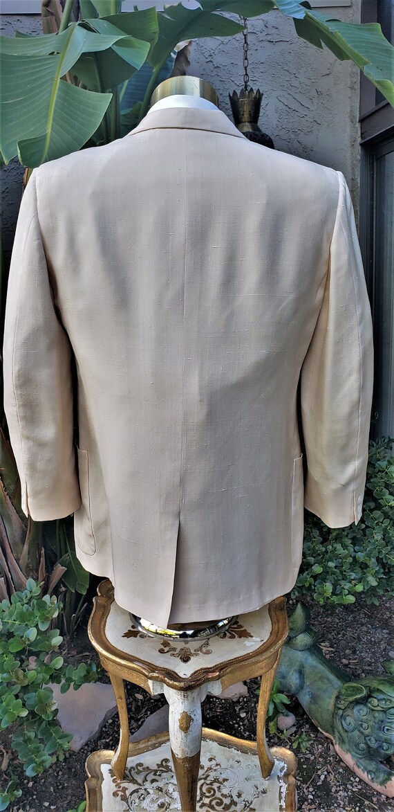 Vintage 1960's Cove Shop for Men Cream Colored Sp… - image 6