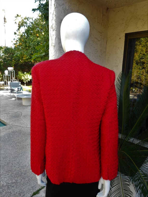 Vintage Red Jacket - Size Medium - image 5