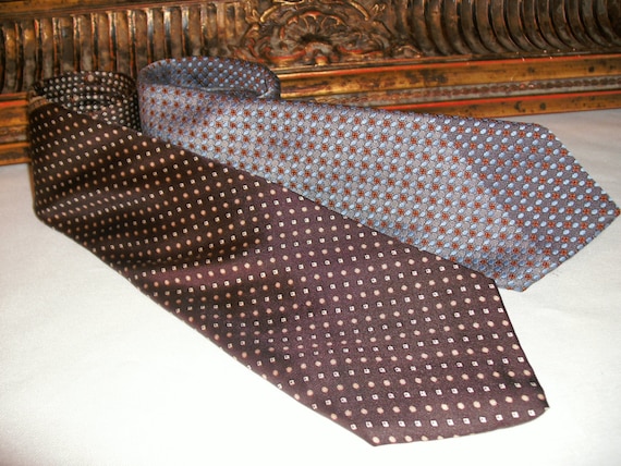 Vintage 1970's Yves Saint Laurent Neck Ties