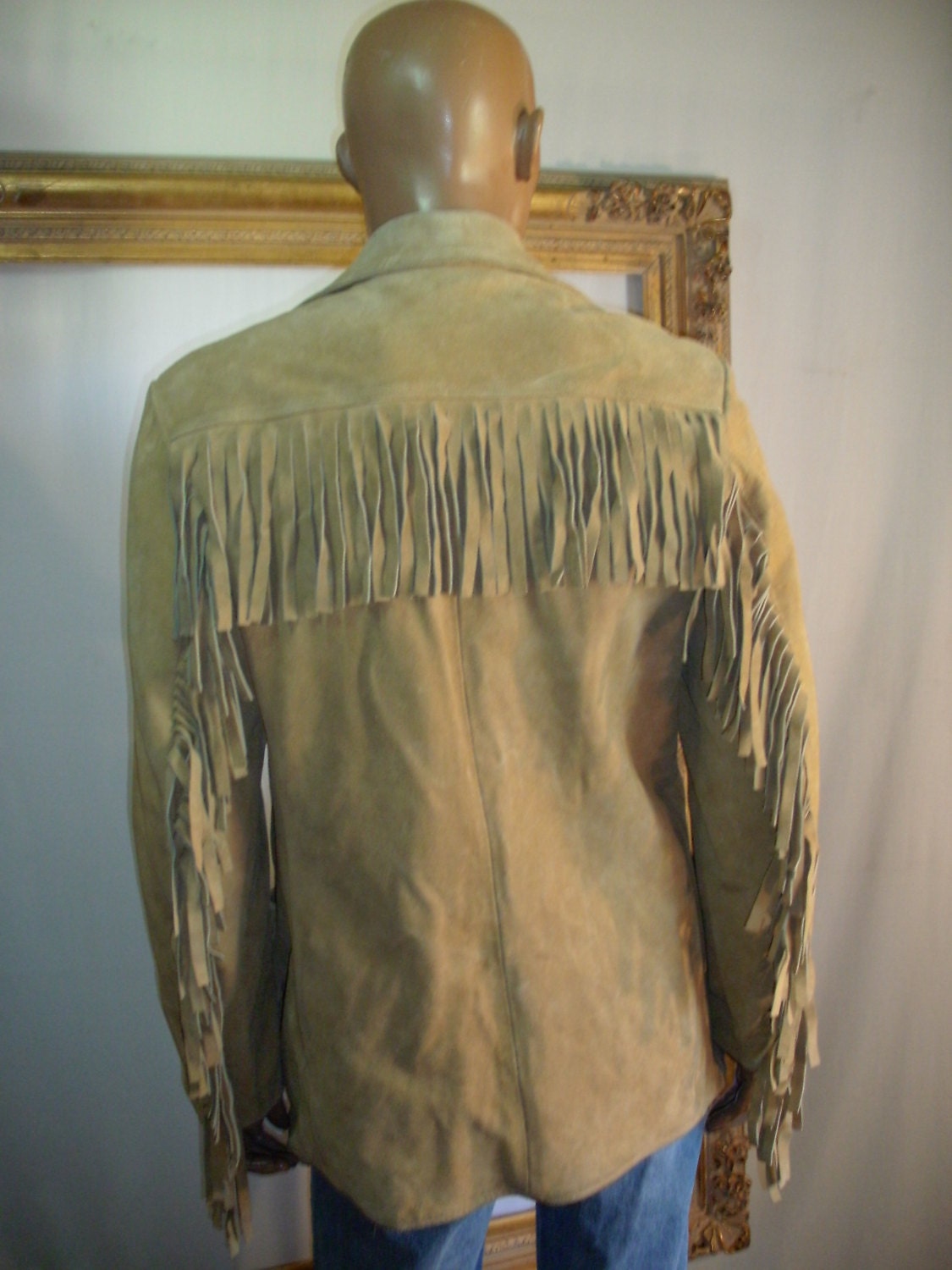 Vintage 1971 James S. Lee Camel Color Suede Fringe Jacket - Etsy