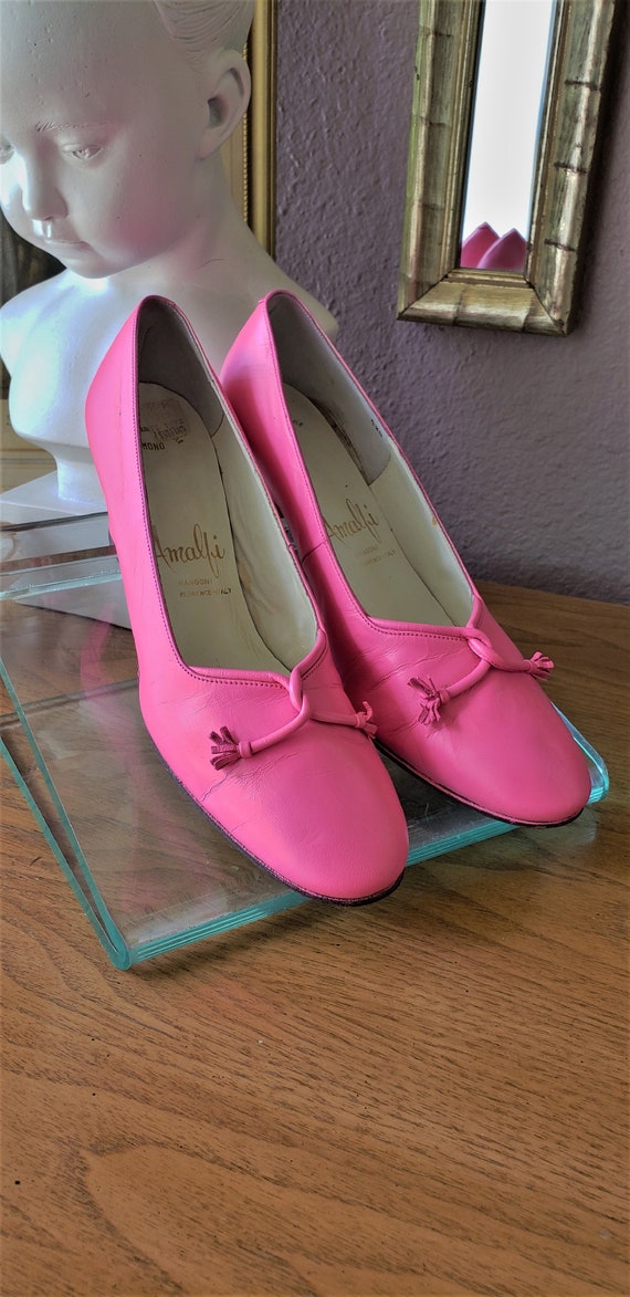 pink heels size 5