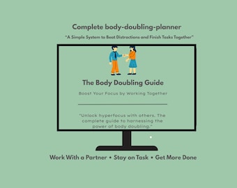 Zestaw do podwojenia aktywności fizycznej Focus Planner | Szablony do druku | Lista kontrolna dzienników (pobranie cyfrowe)