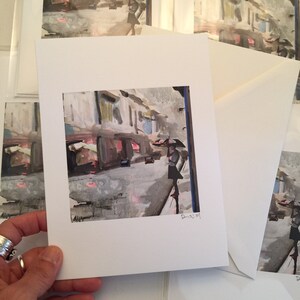 Signierter Print / Karte von Stormy Weather